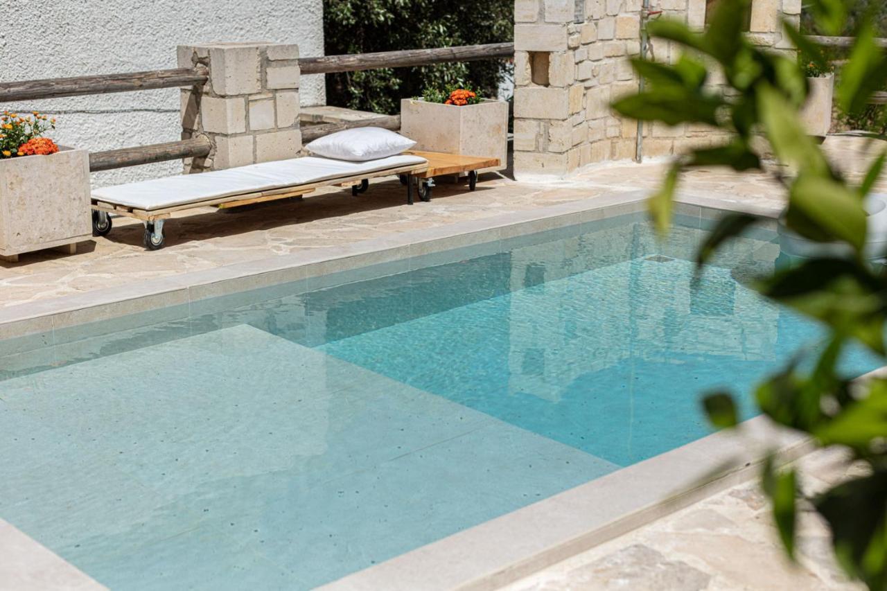 Villa Antonia'S Stonebuilt Mansion With A Private Pool Arménoi Exterior foto